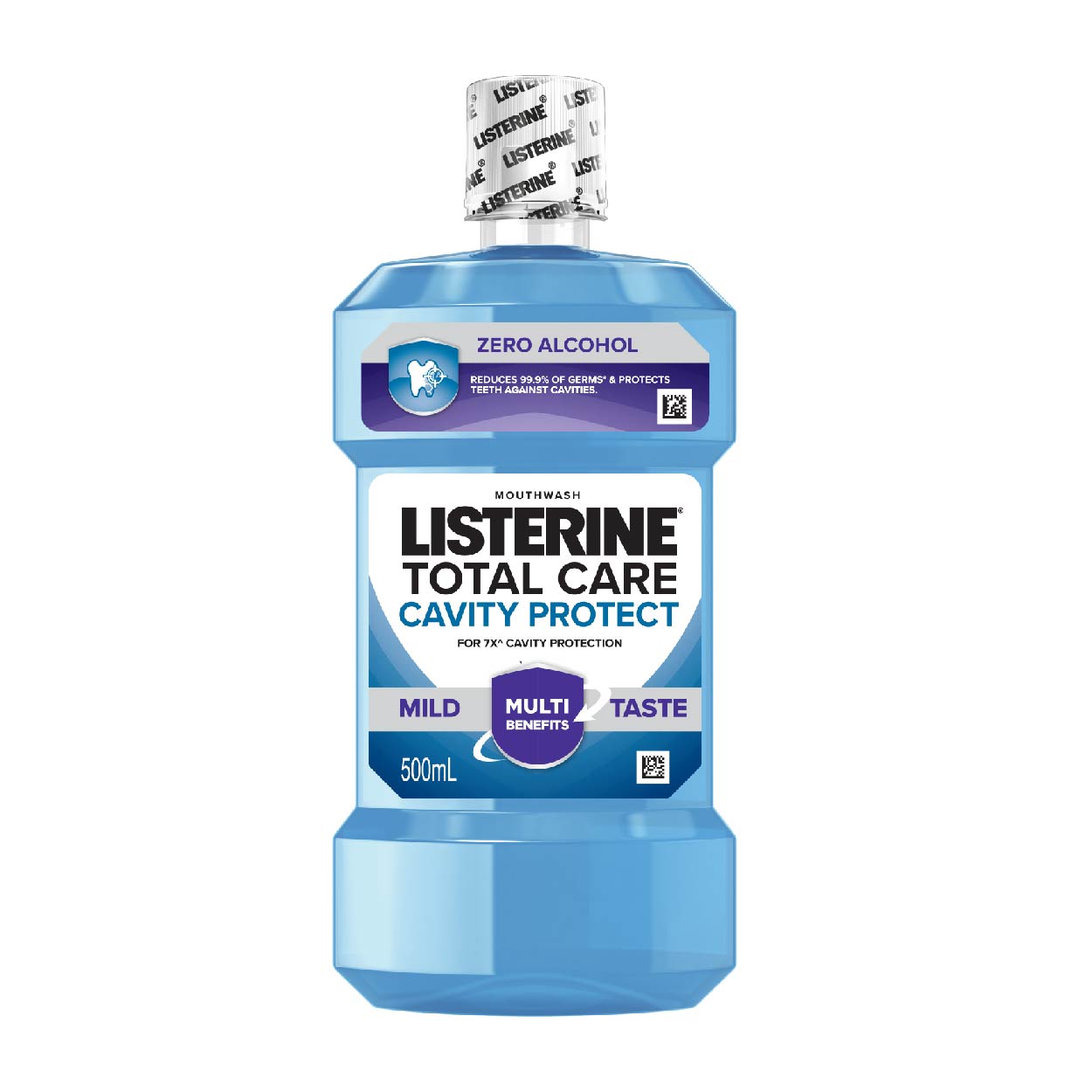 Listerine Total Care Cavity Protect Mild Taste Mouthwash 500ml