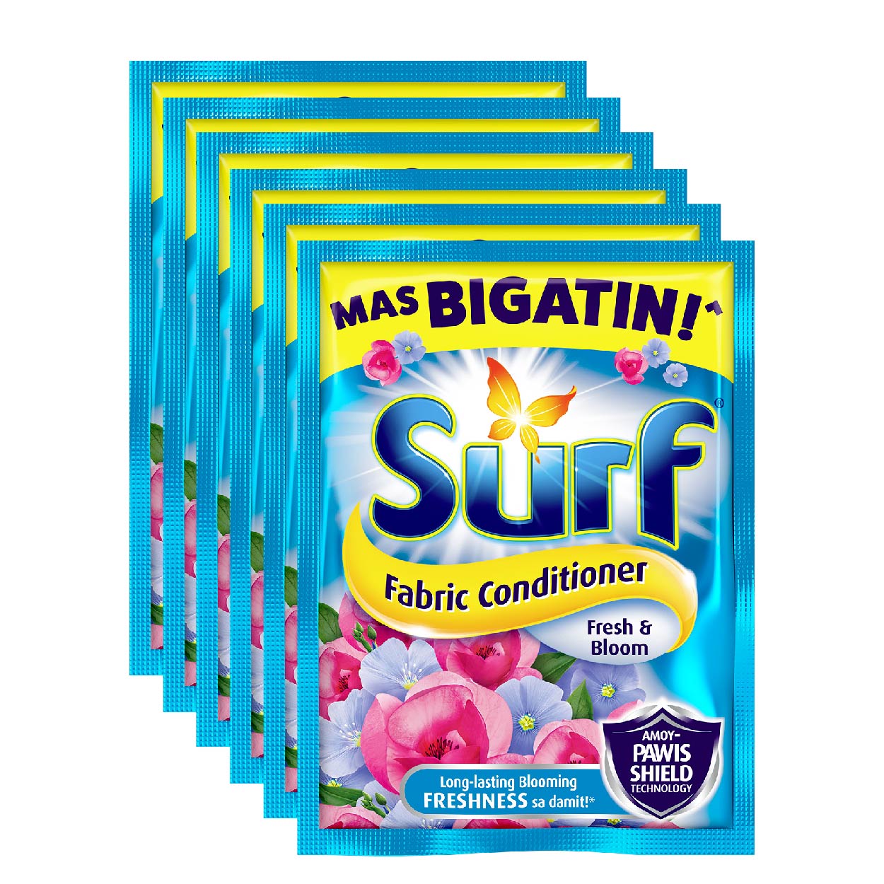 Surf Fabric Conditioner Fresh & Bloom 6x28ml