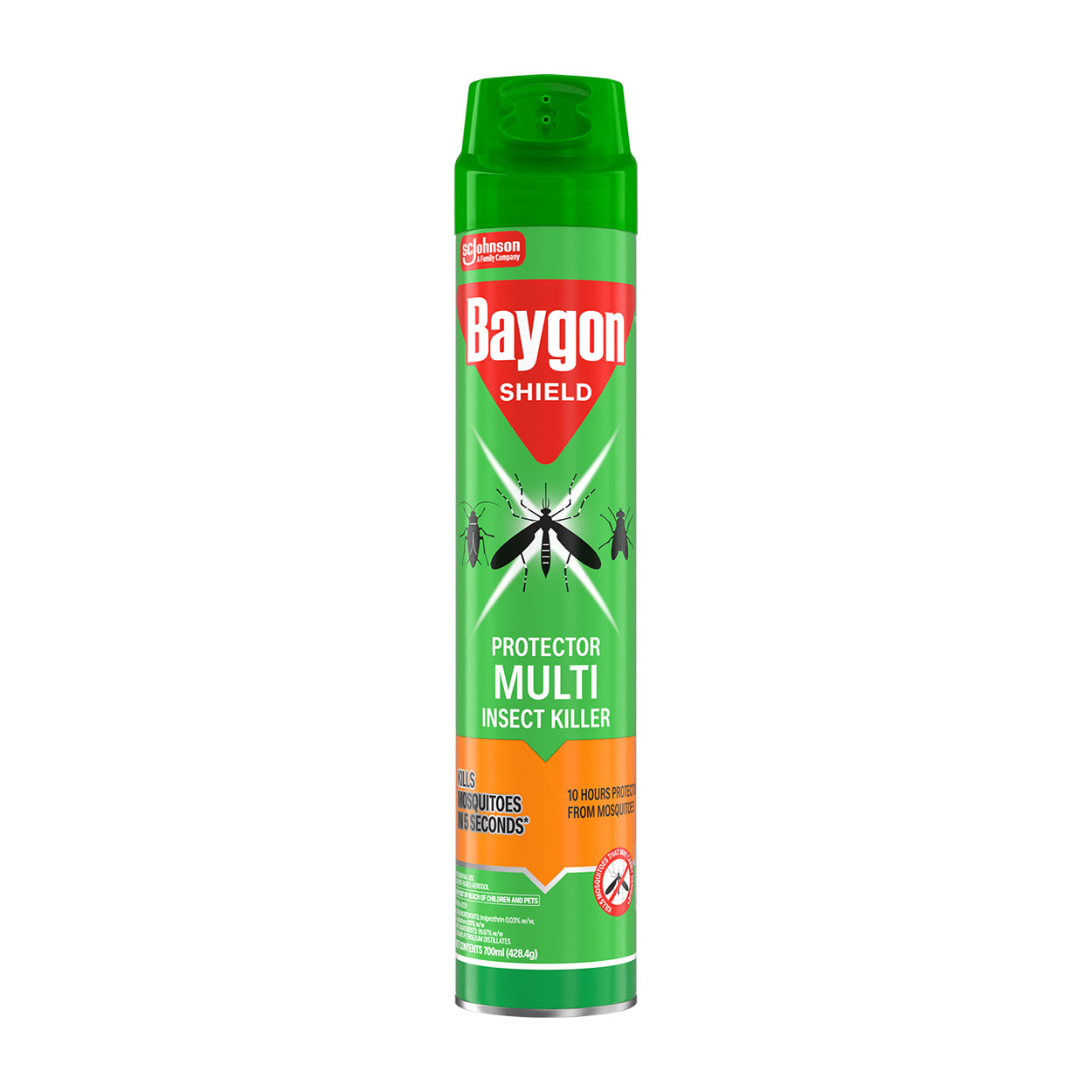 Baygon Shield Protector Multi Insect Killer Aerosol 700ml