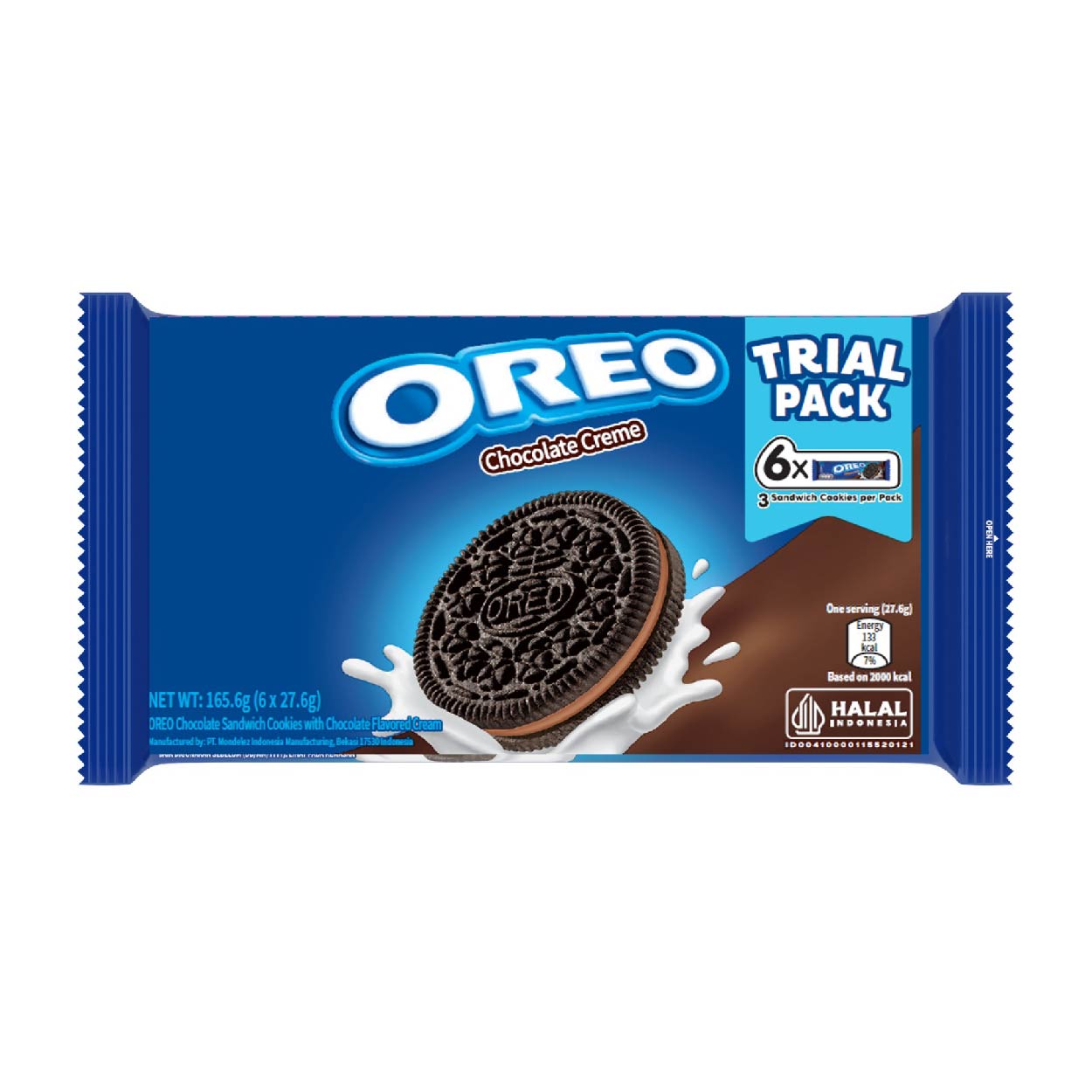 Oreo Chocolate Creme Sandwich Cookies Trial Pack 6x27.6g