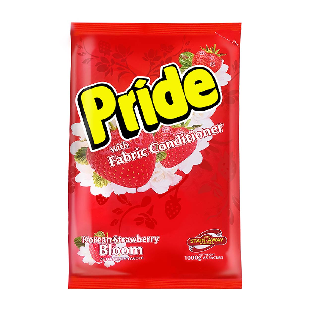 Pride Laundry Detergent Korean Strawberry Bloom with FabCon 1kg