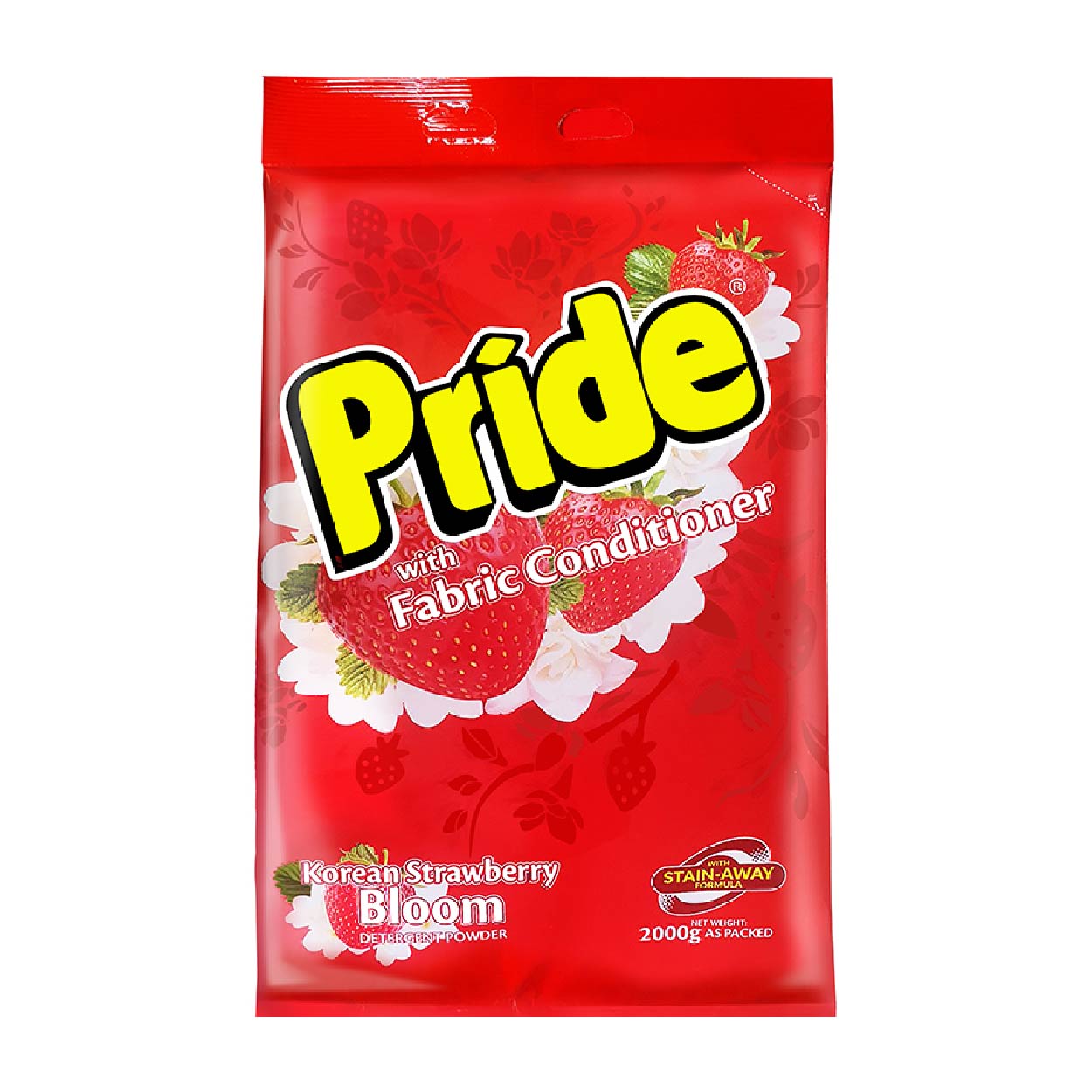 Pride Laundry Detergent Korean Strawberry Bloom with FabCon 2kg