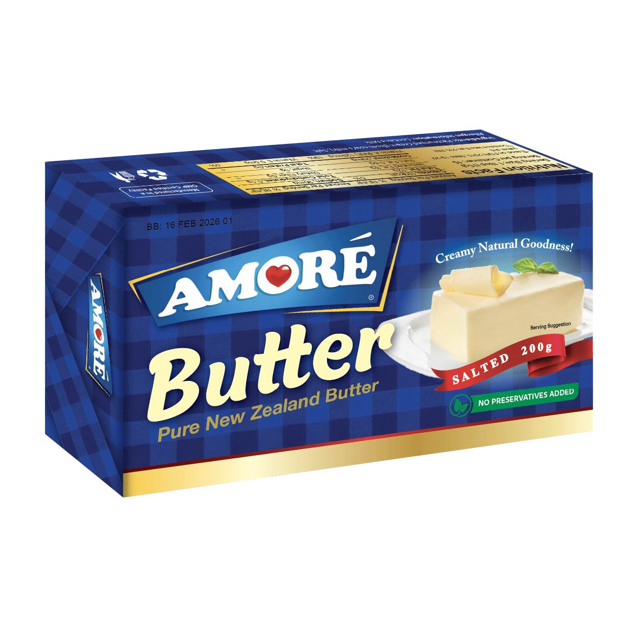 Amore Salted Butter 200g