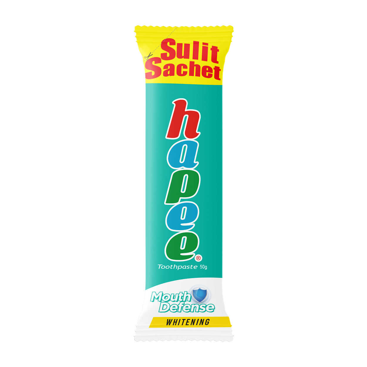 Hapee Toothpaste Whitening Hot Menthol Sulit Sachet 50g