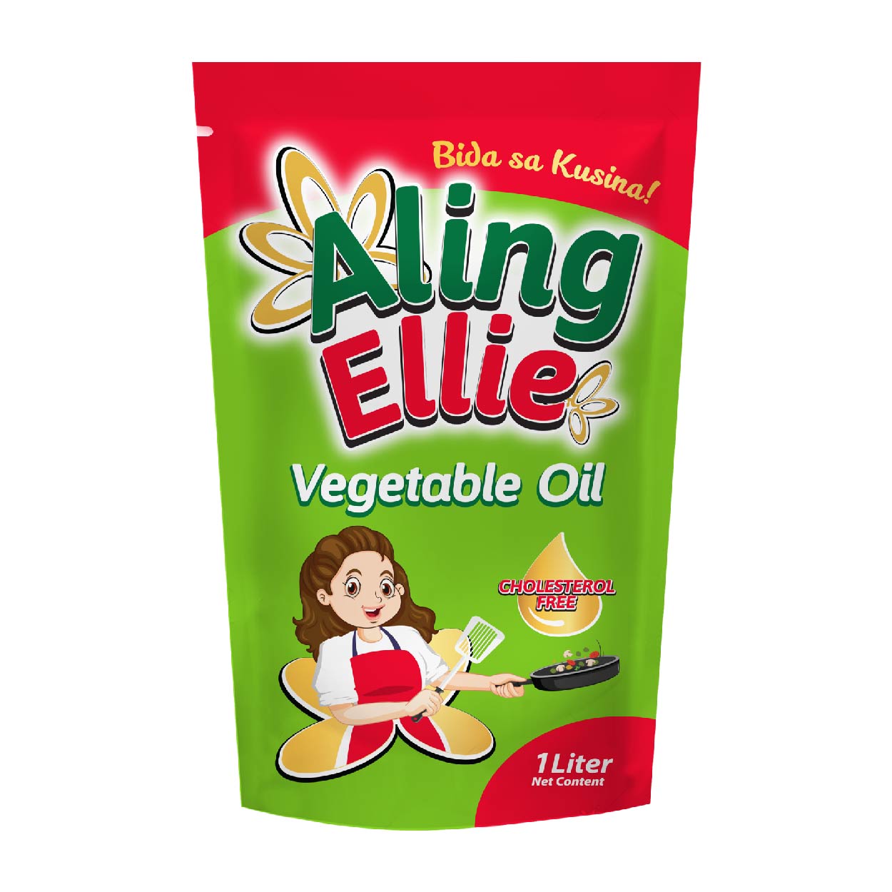 Aling Ellie Vegetable Oil Pouch 1L