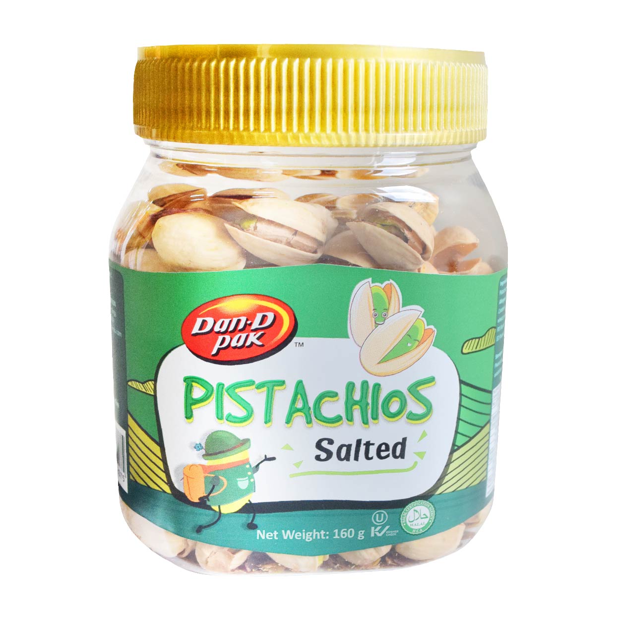 Dan-D Pak Pistachios Salted 160g
