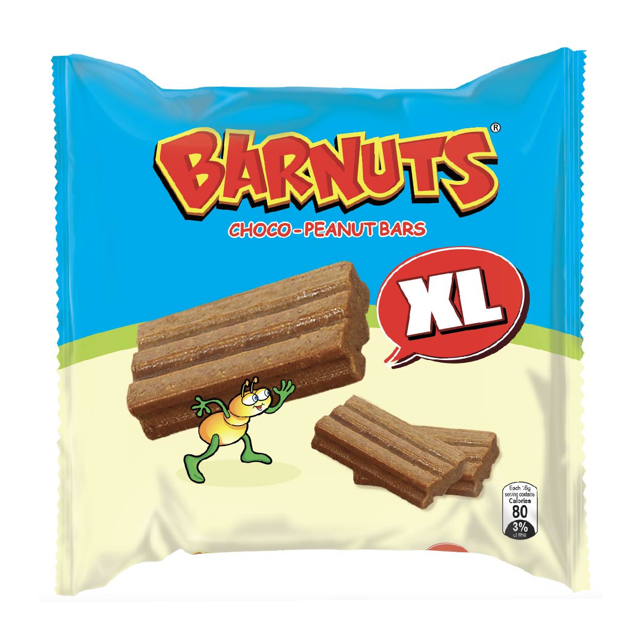 Barnuts Choco Peanut Bars XL 16s