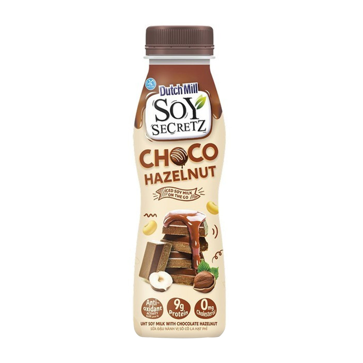 Dutch Mill Soy Secretz Choco Hazelnut Iced Soy Milk 330ml