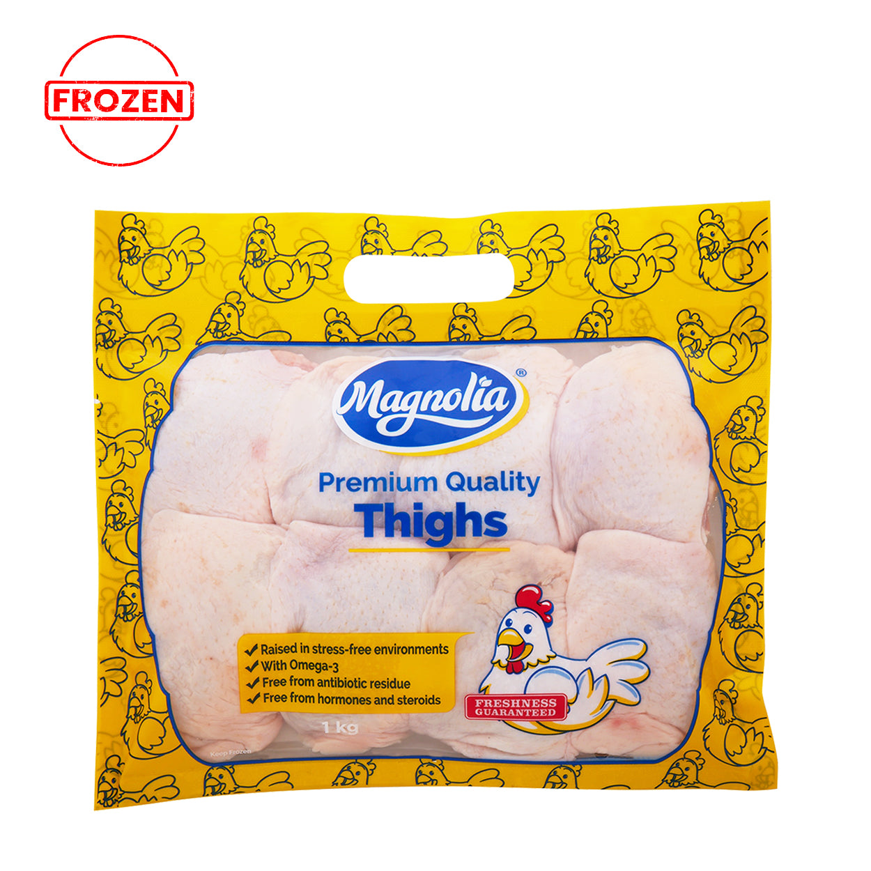 Magnolia Chicken Thighs 1kg Frozen Packed