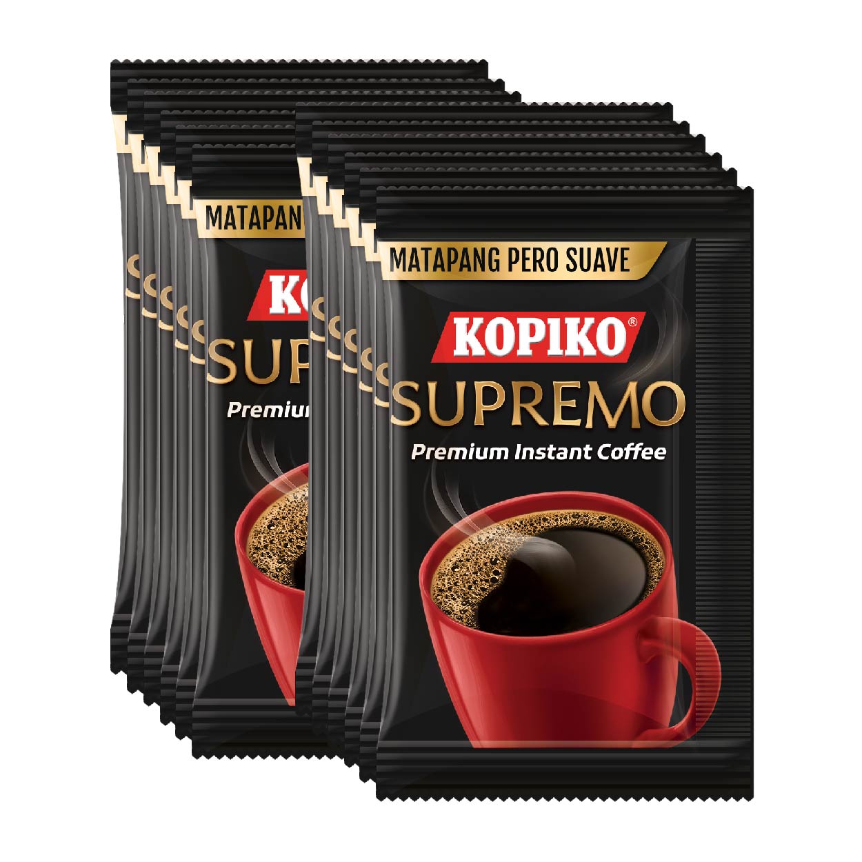 Kopiko Supremo Premium Instant Coffee 12x2g