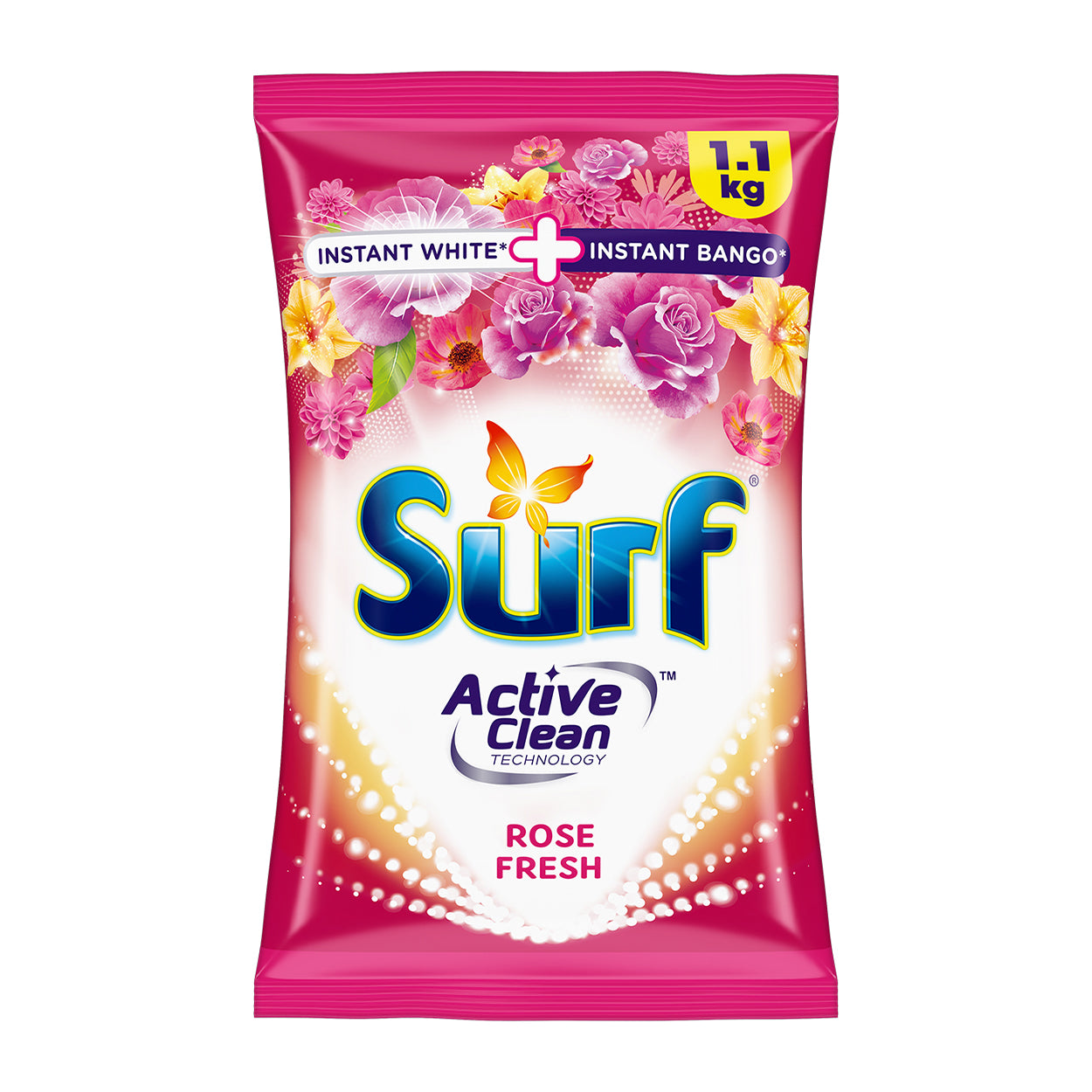 Surf Powder Detergent Rose Fresh 1.1kg