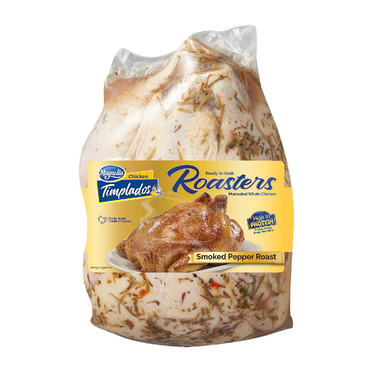Magnolia RTC Marinated Whole Chicken SmokedPepper Approx0.9-1.2kg