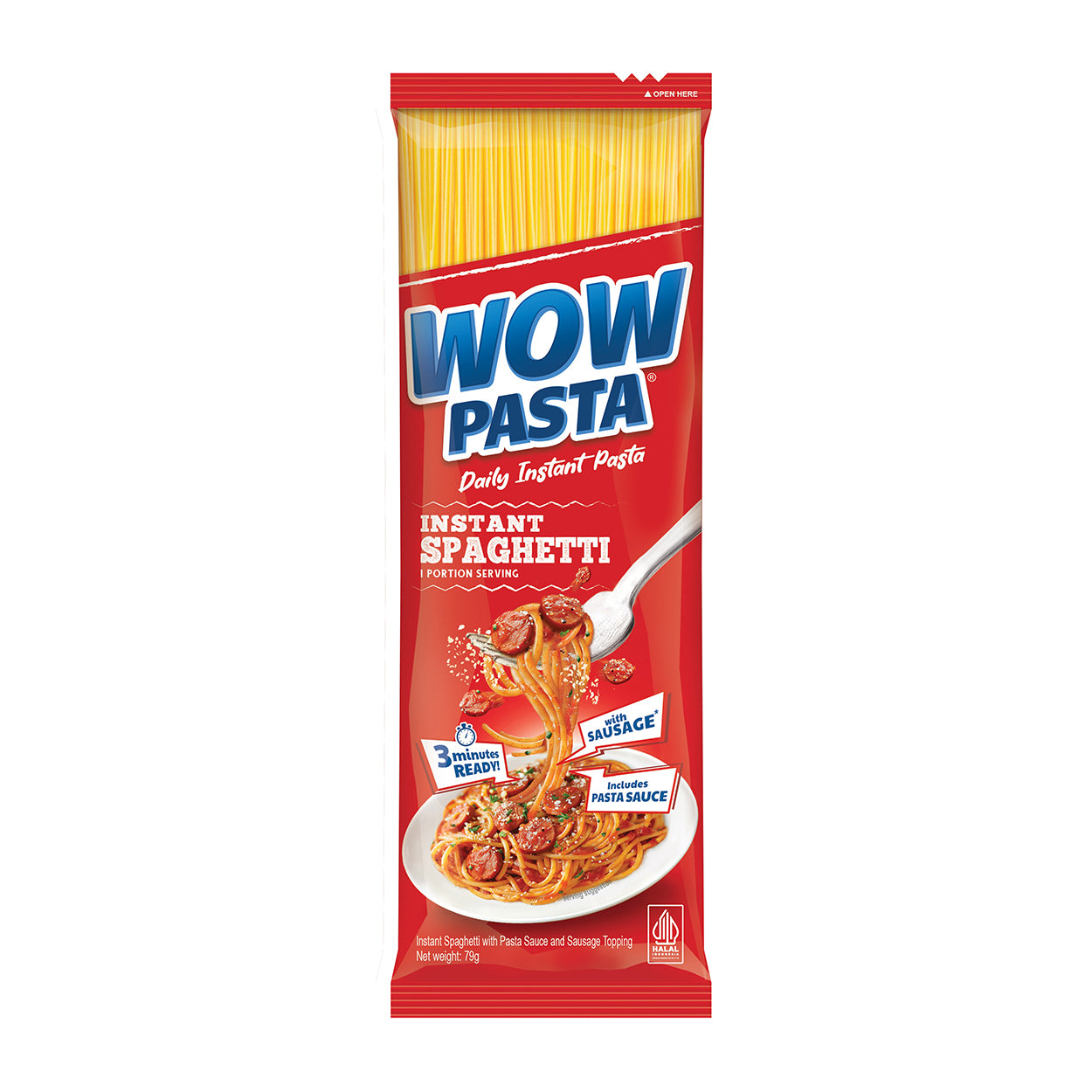 Wow Pasta Daily Instant Spaghetti 79g