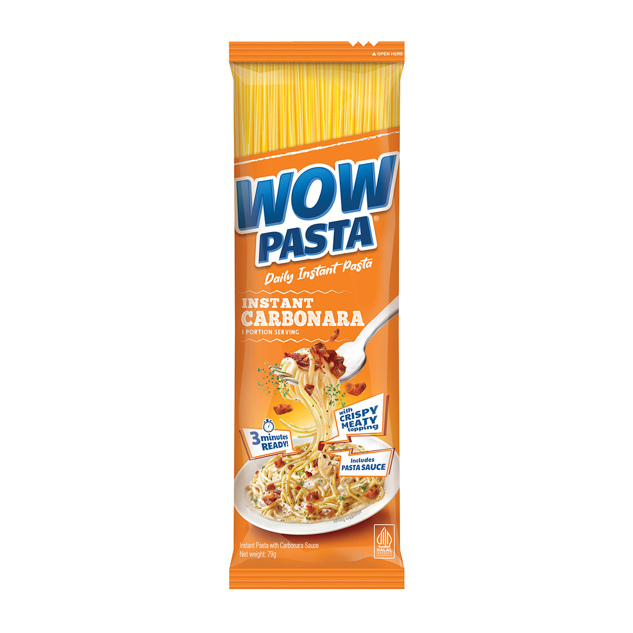 Wow Pasta Daily Instant Carbonara 79g