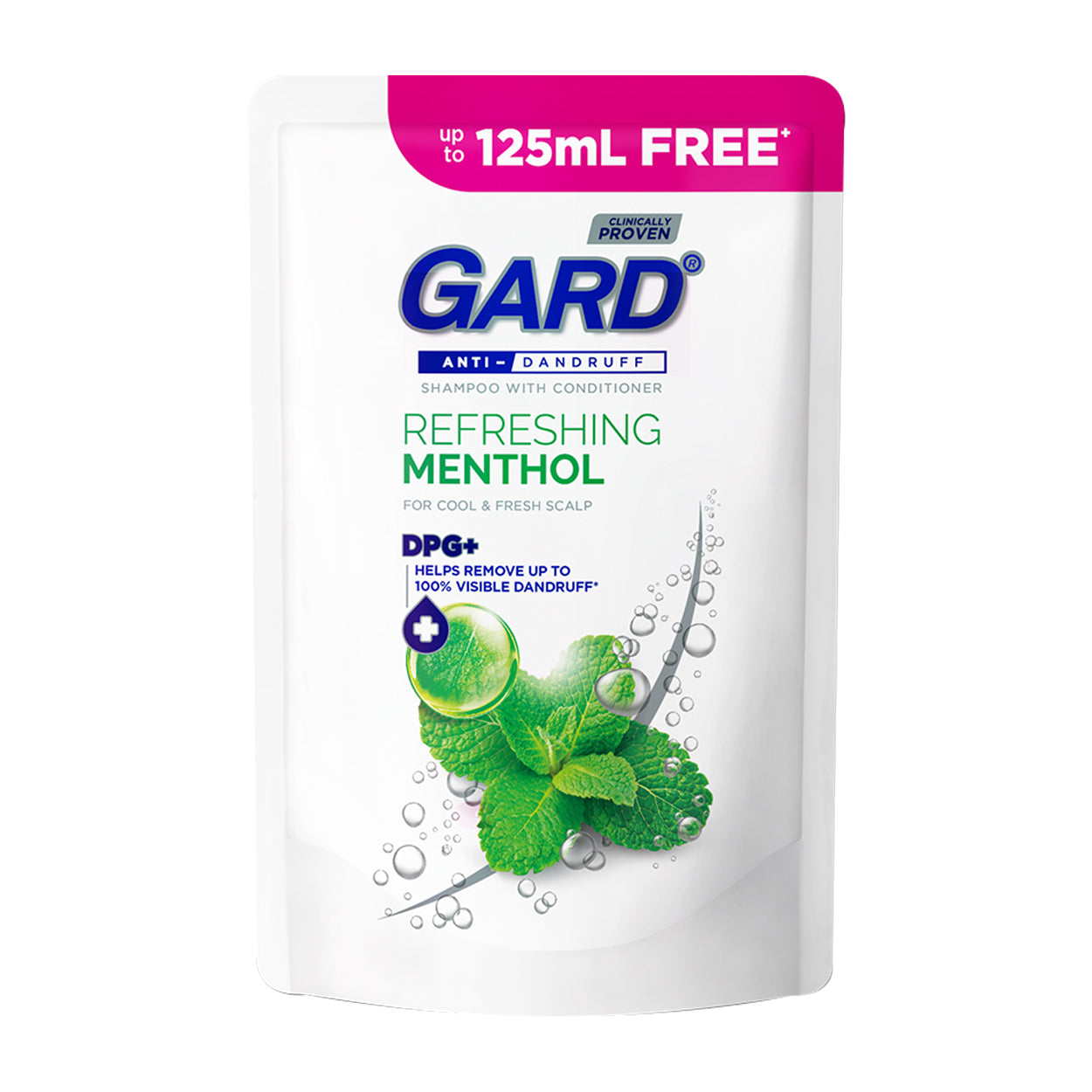 Gard Anti Dandruff Shampoo Refreshing Menthol Refill 420ml