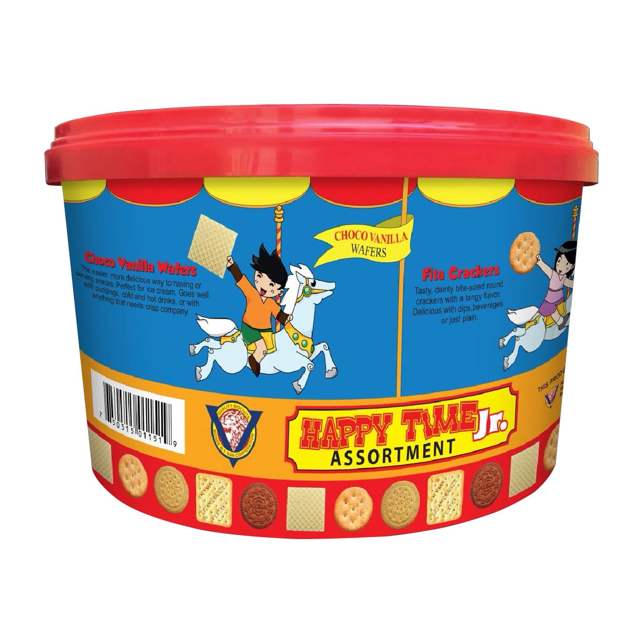 Happy Time Jr. Assorted Marie Biscuits 750g