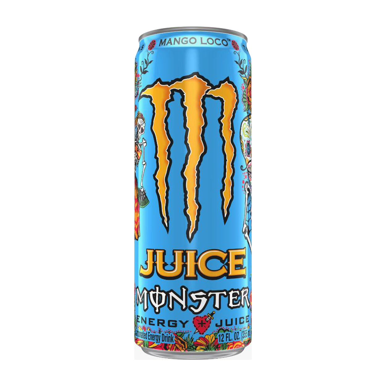Monster Energy Mango Loco Carbonated Energy Drink 355ml