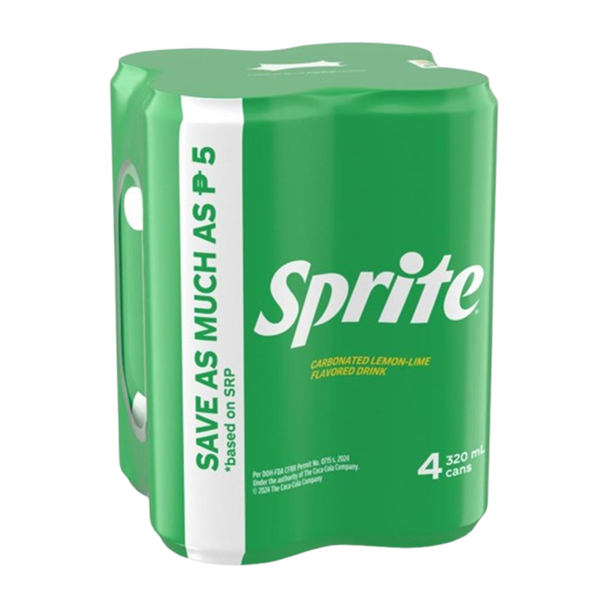 Sprite Lemon-Lime Drink Can 4x320ml SAVE