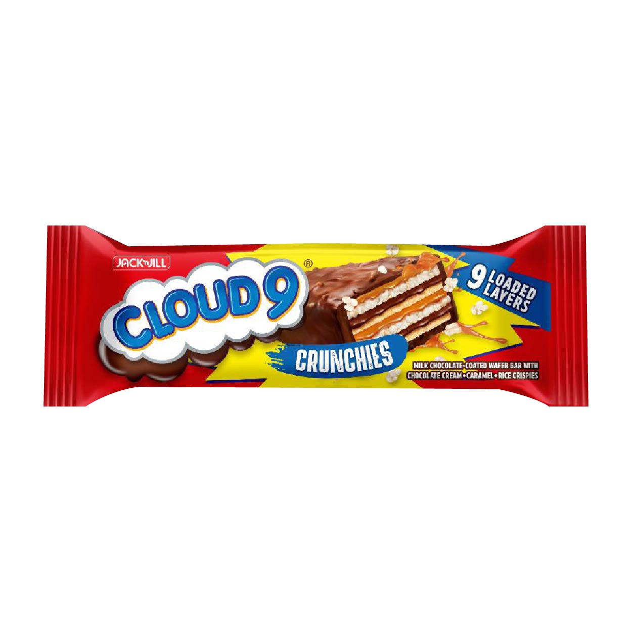 Cloud 9 Crunchies Wafer Bar 20g