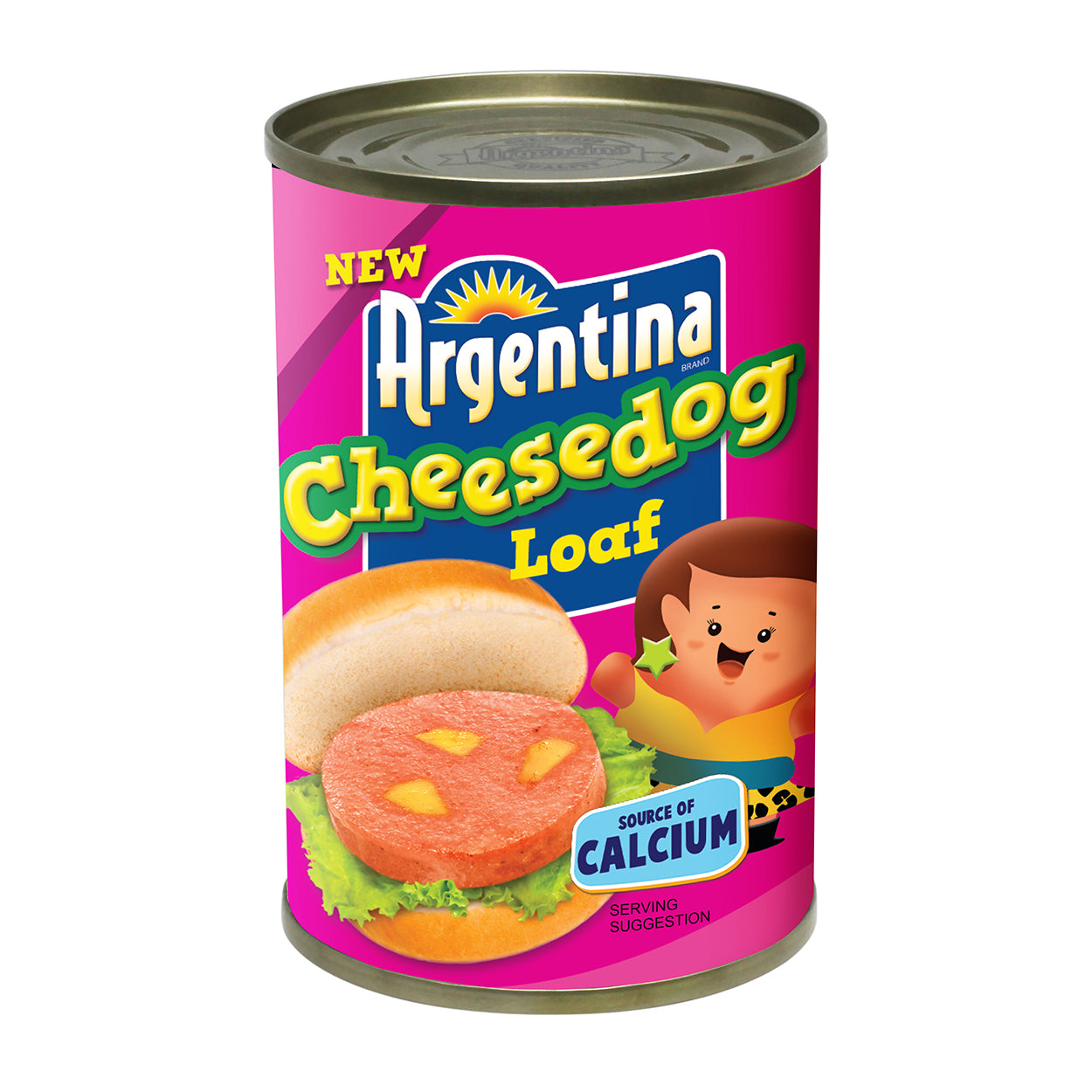 Argentina Cheesedog Loaf 150g