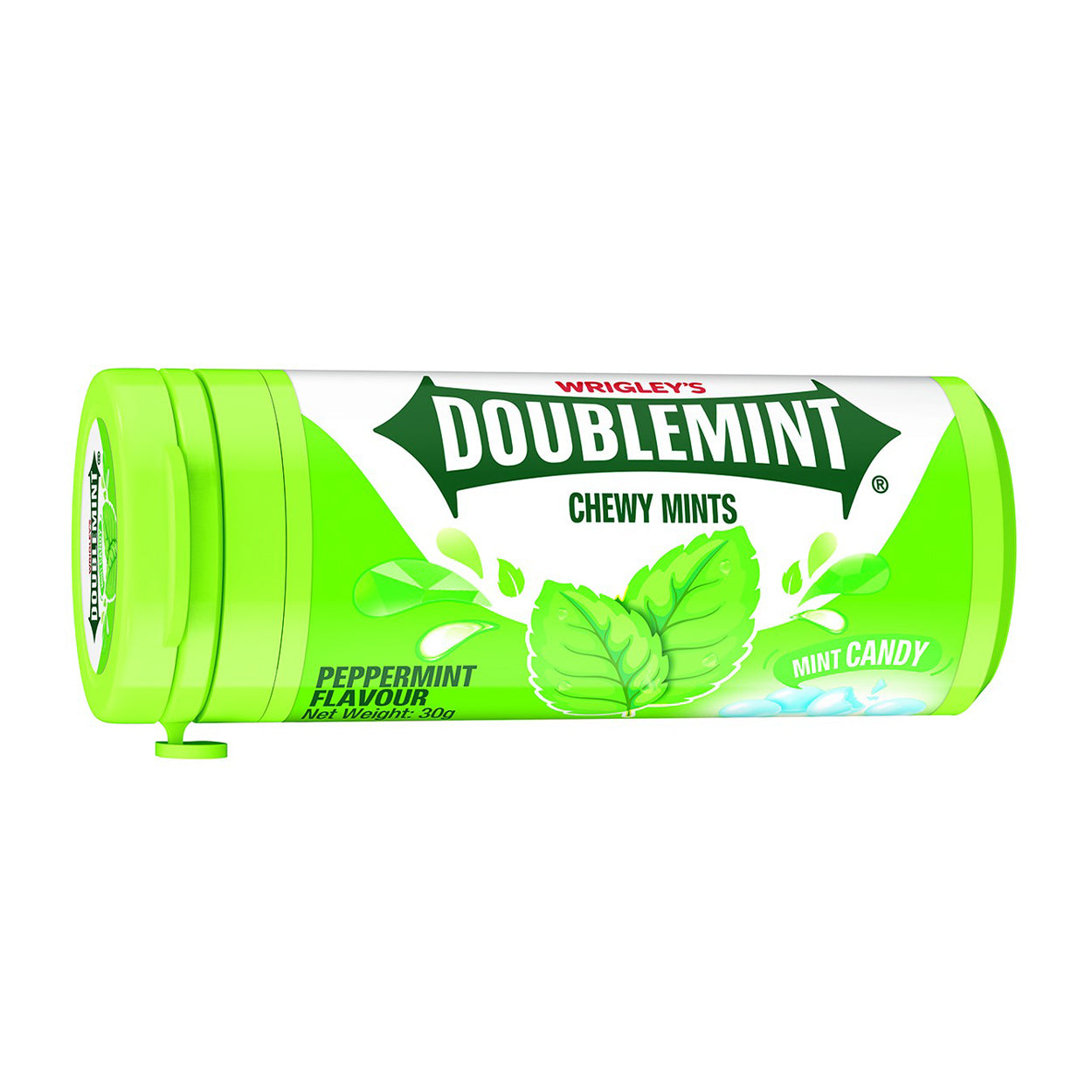 Wrigley's Doublemint Peppermint Flavour Chewy Mint Candy 30g