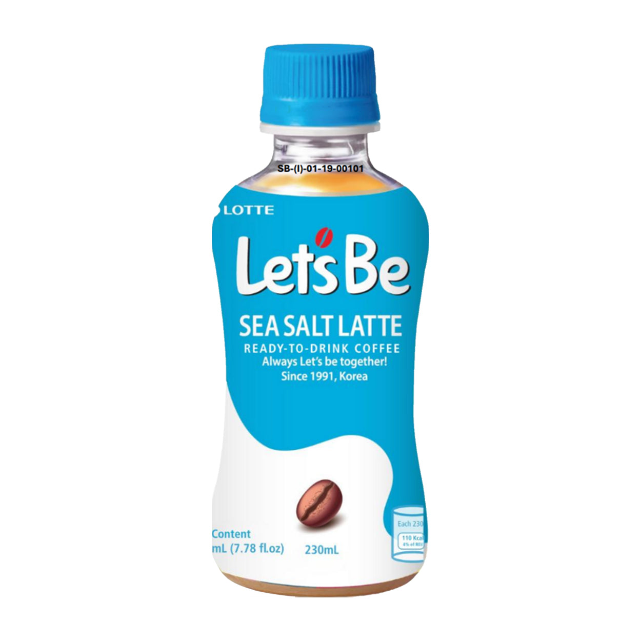 Let's Be Sea Salt Latte RTD Coffee 230ml