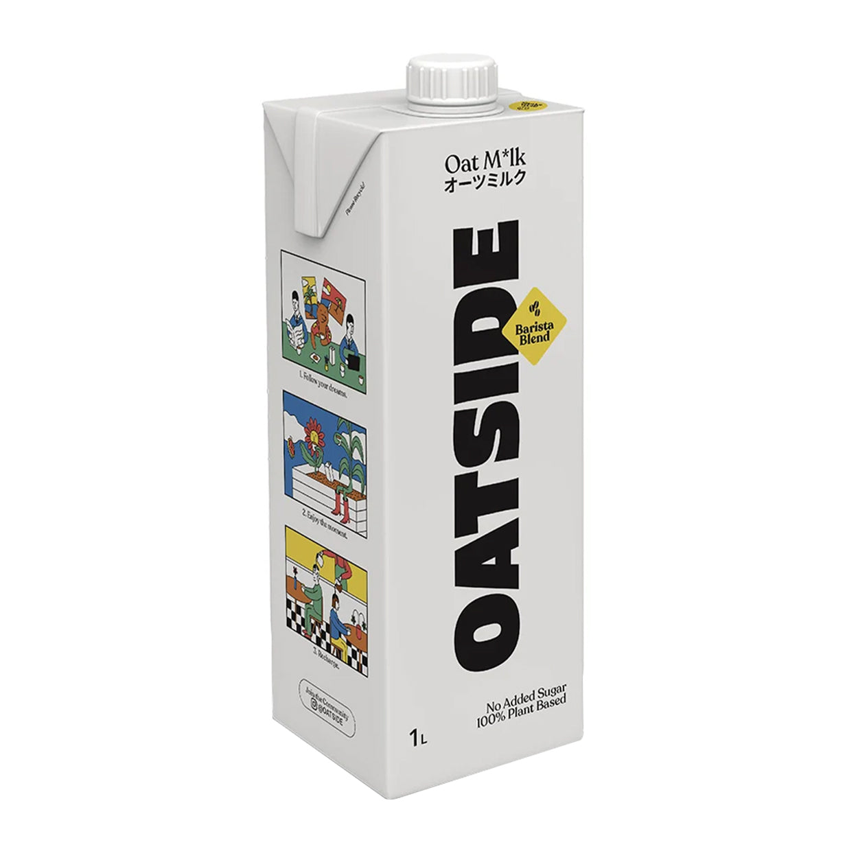 Oatside Oat Milk Barista Blend 1L