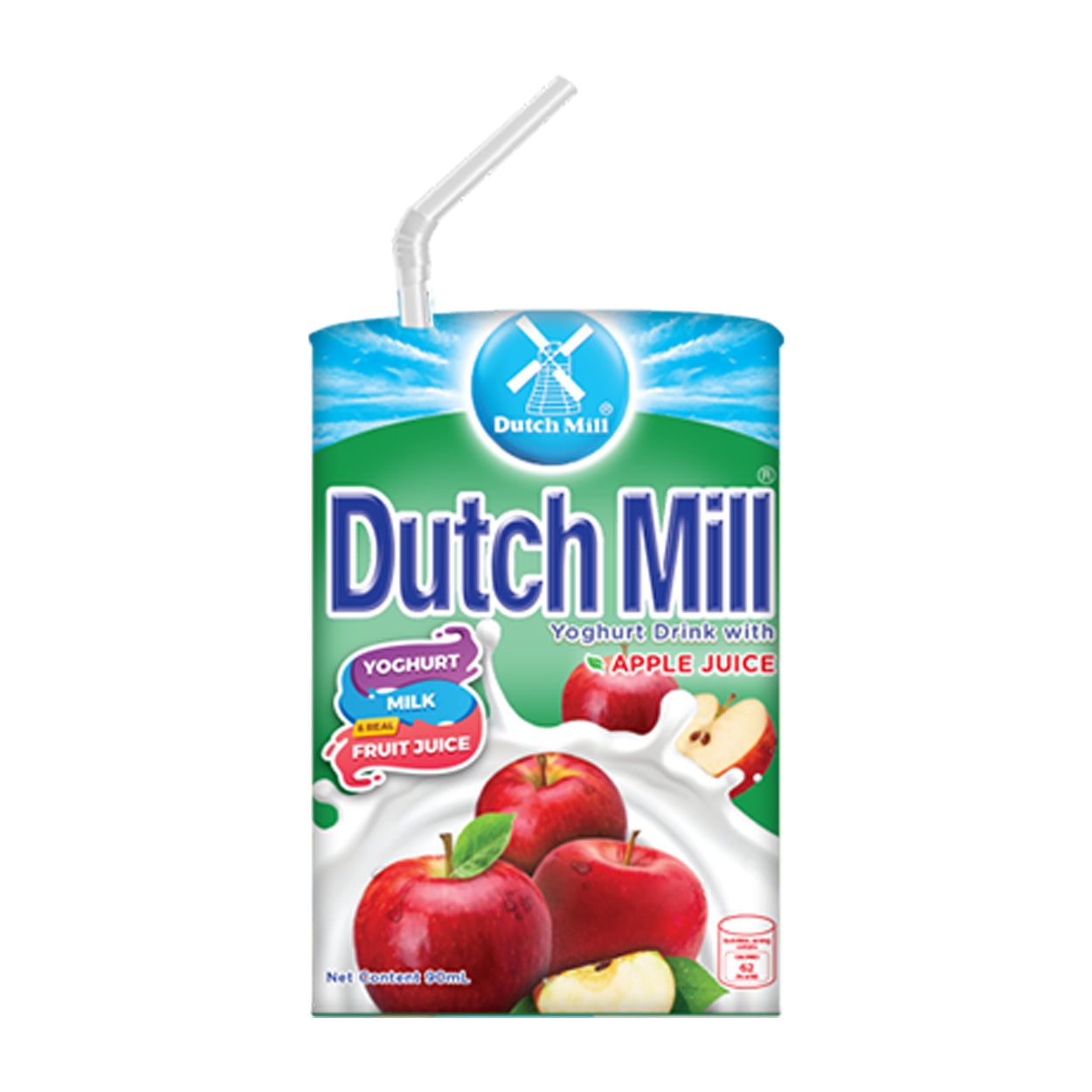 Dutch Mill Yoghurt Drink Apple 90ml
