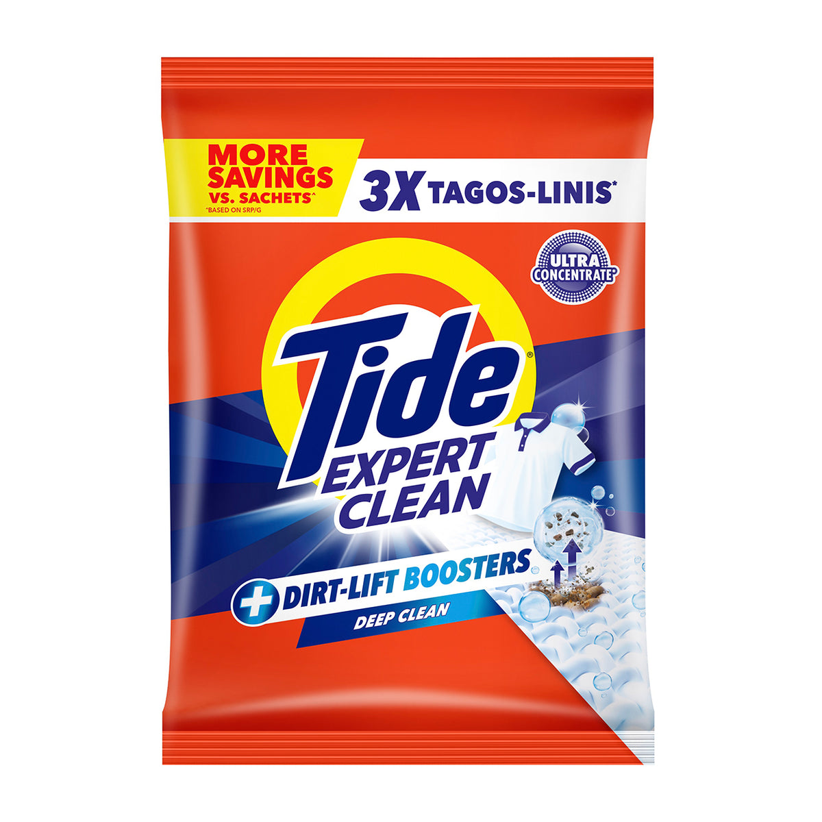 Tide Expert Clean Laundry Powder Deep Clean 1250g/1.5kg