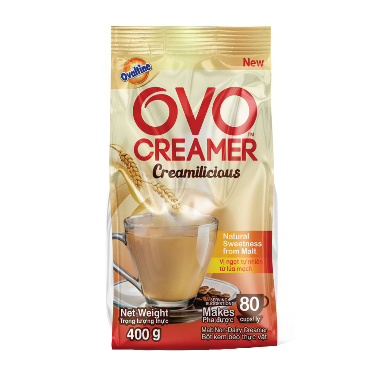 Ovaltine Ovo Malt Non-Dairy Creamer 400g