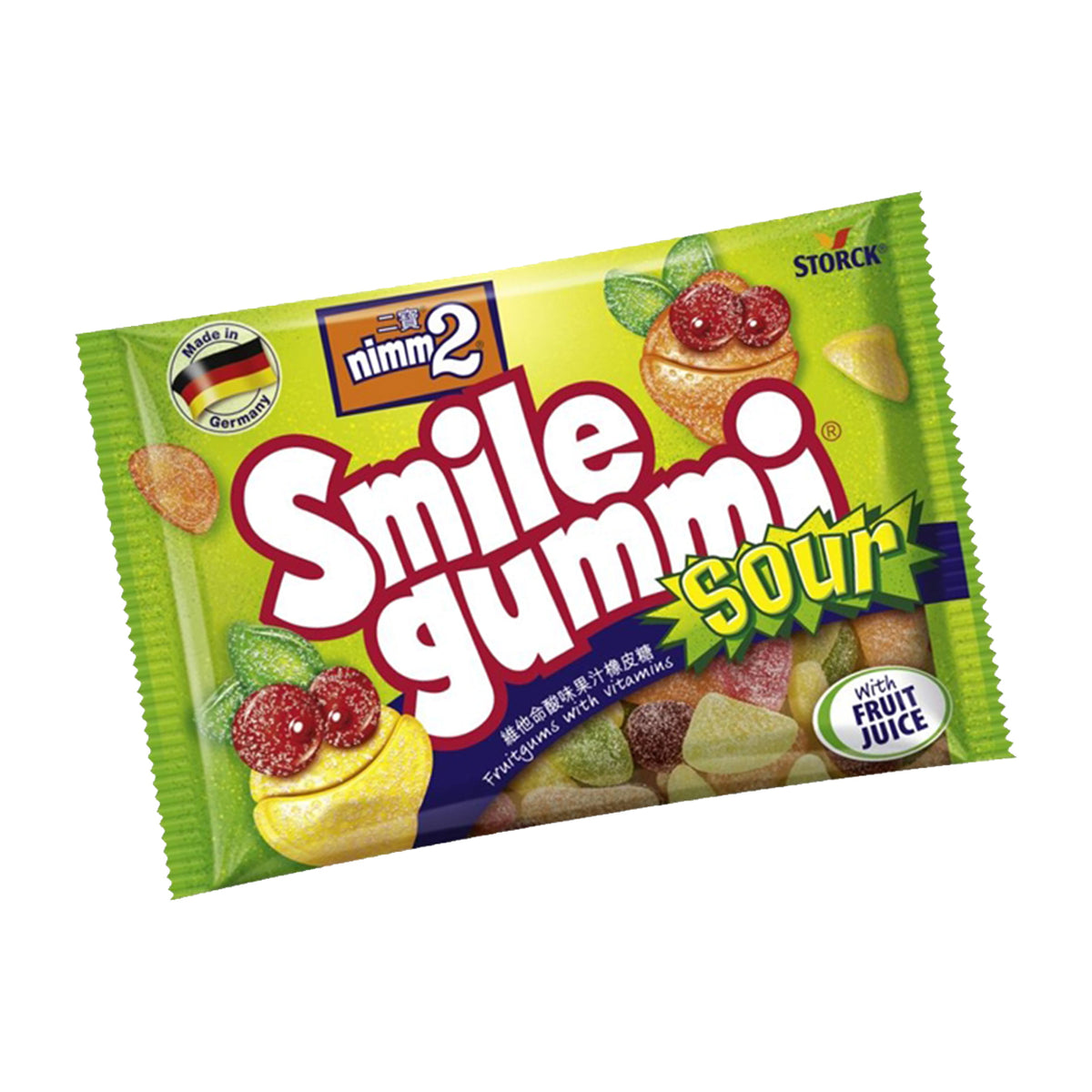 Nimm2 Smile Gummi Sour 90g