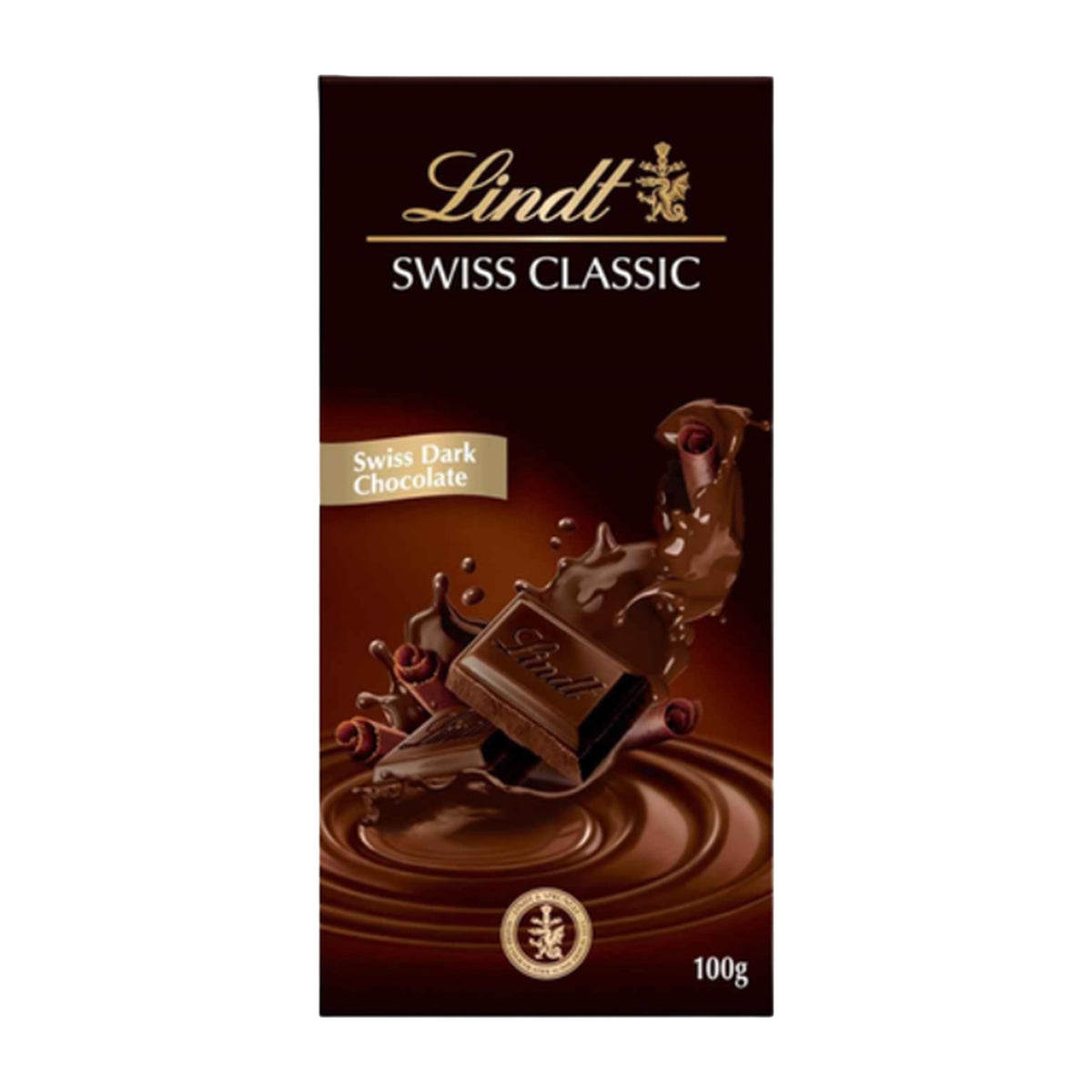 Lindt Swiss Classic Dark Chocolate 100g