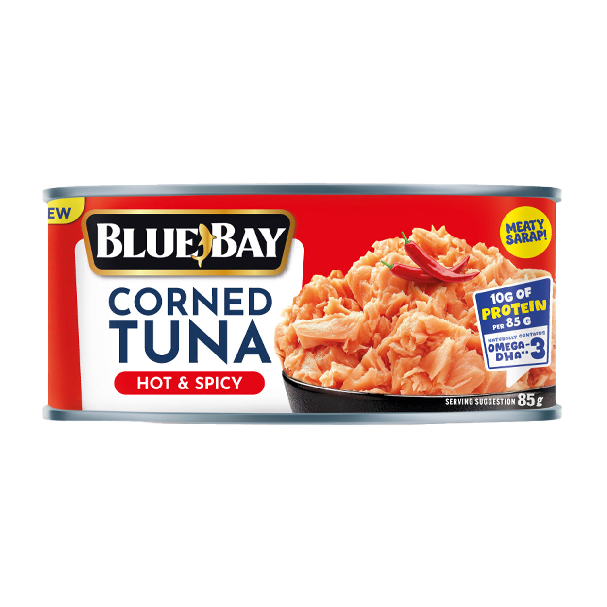 Blue Bay Corned Tuna Hot & Spicy 85g