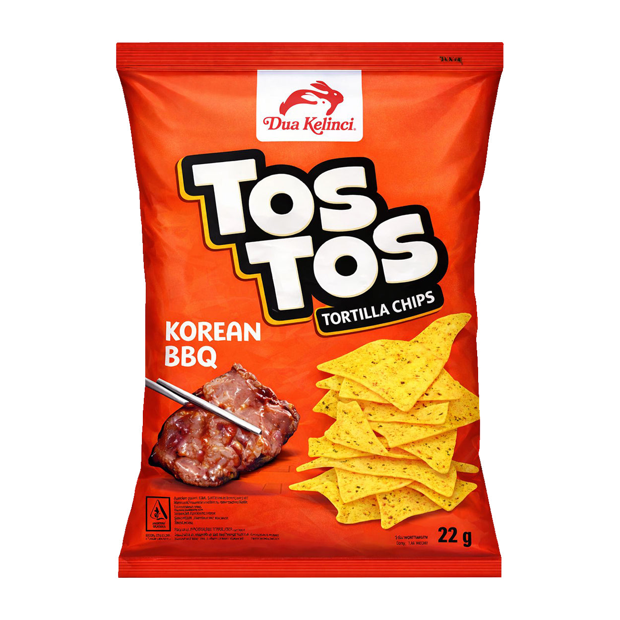 Tostos Tortilla Chips Korean BBQ 22g