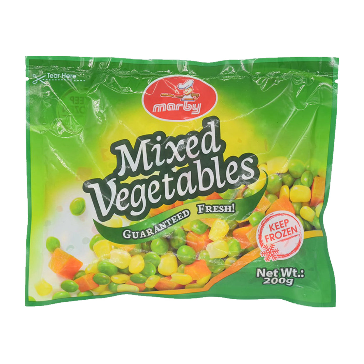 Marby Mixed Vegetables Frozen 200g