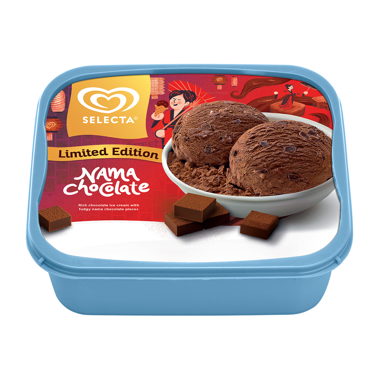 Selecta Nama Chocolate Ice Cream 1.25L