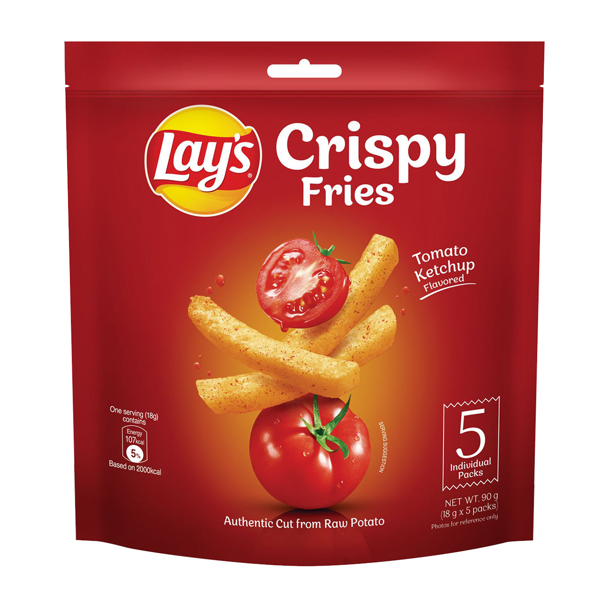 Lay's Crispy Fries Tomato Ketchup Flavored 90g
