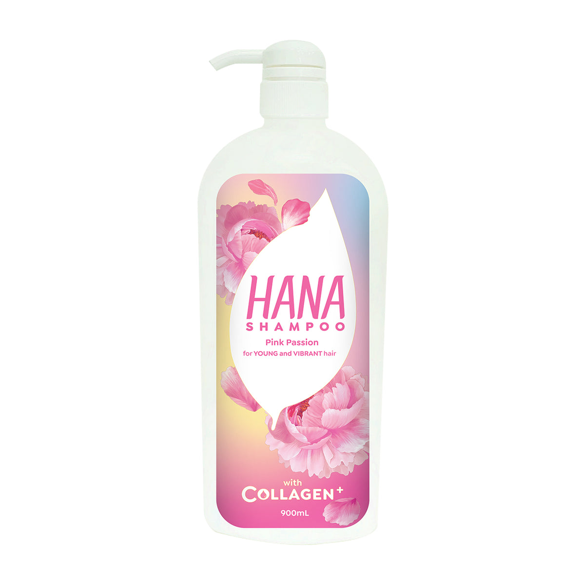 Hana Shampoo Pink Passion Pump 900ml