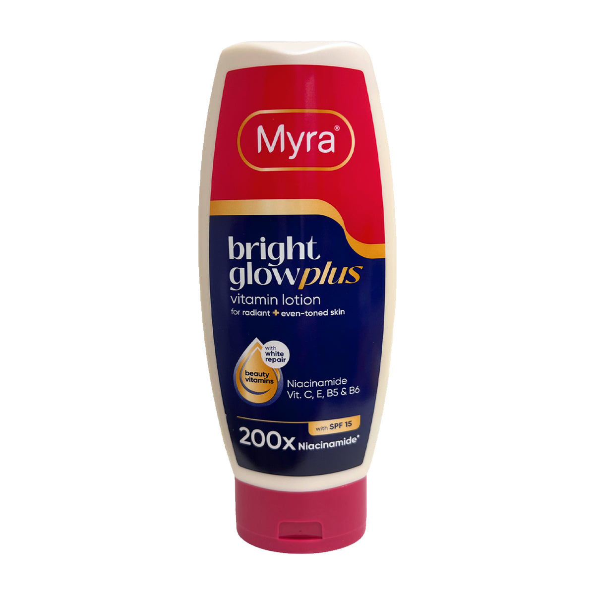 Myra Bright Glow Plus Vitamin Lotion 200ml