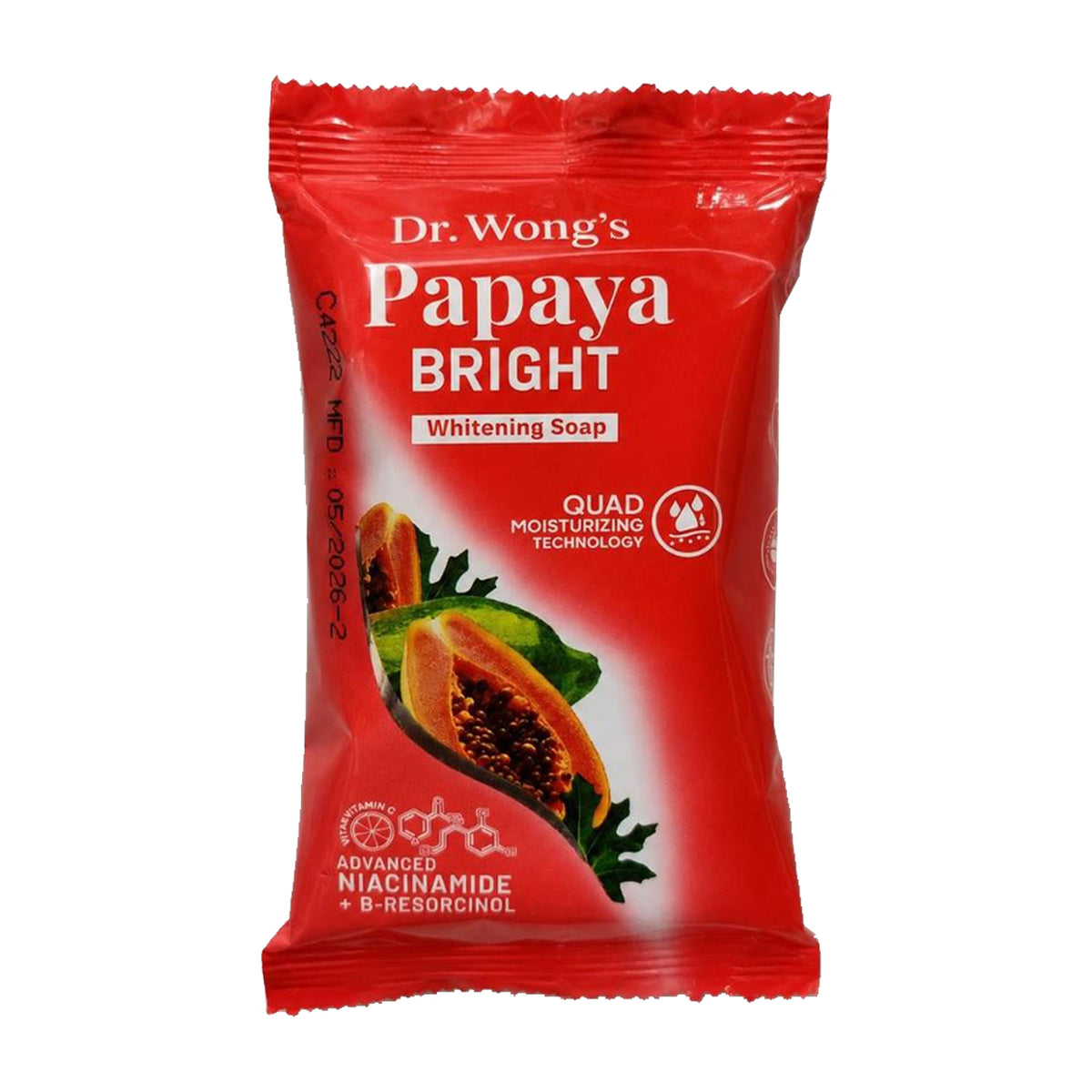 Dr. Wong's Papaya Bright Whitening Soap 60g