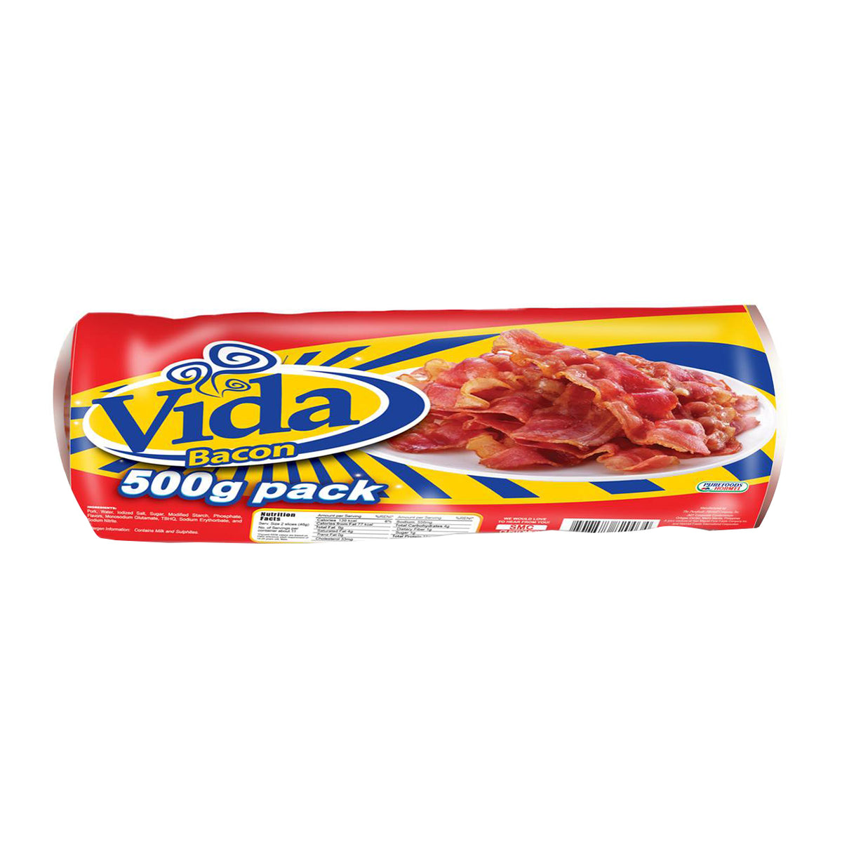 Vida Bacon 500g