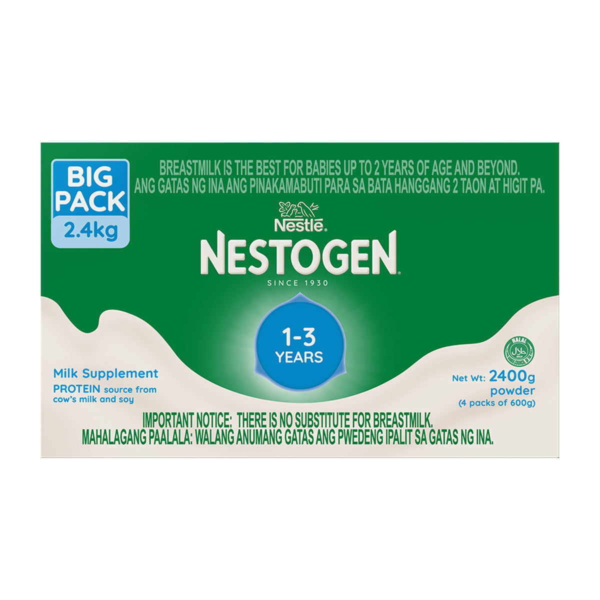Nestogen Milk Supplement 1-3 years old 2.4kg