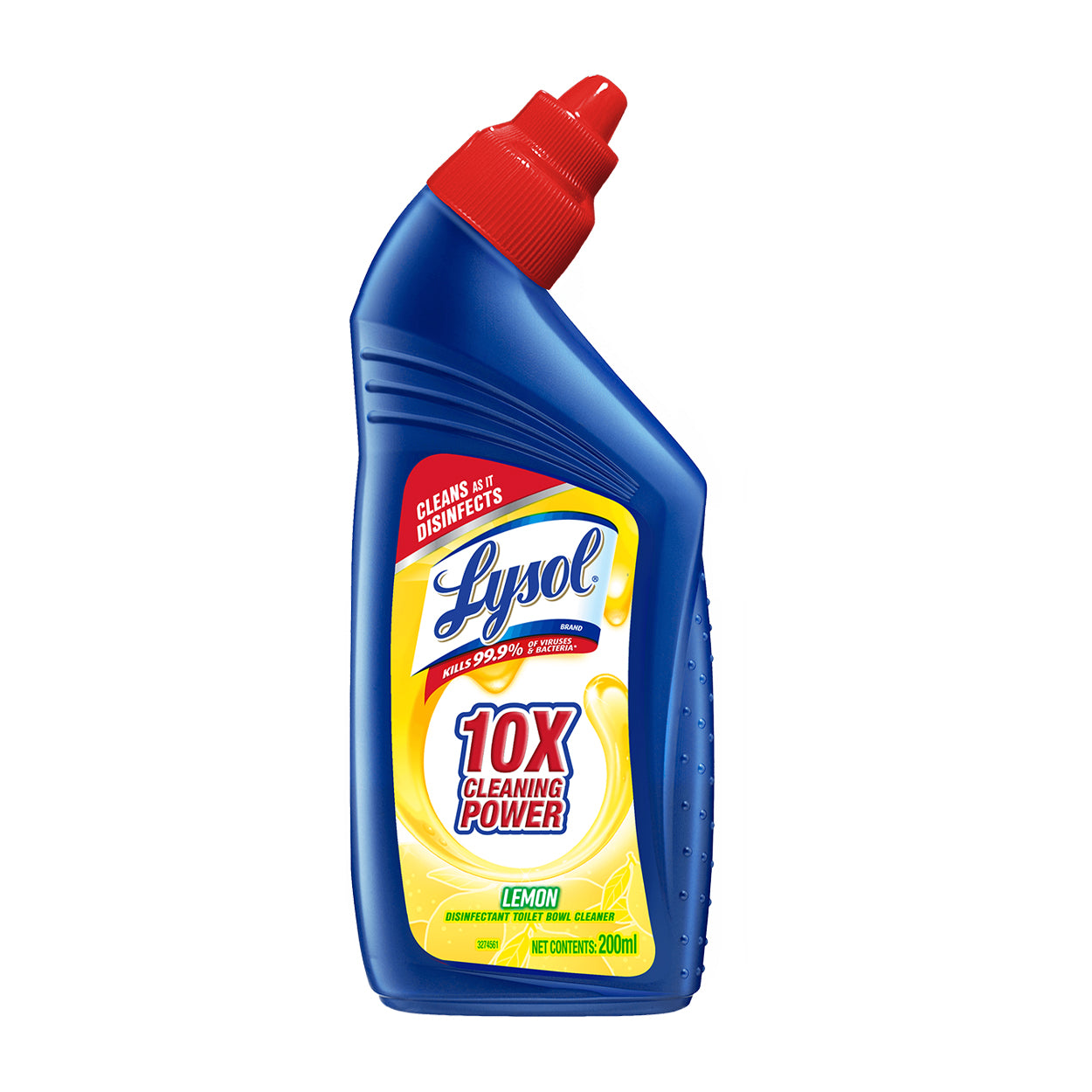Lysol Toilet Bowl Cleaner Lemon 200ml