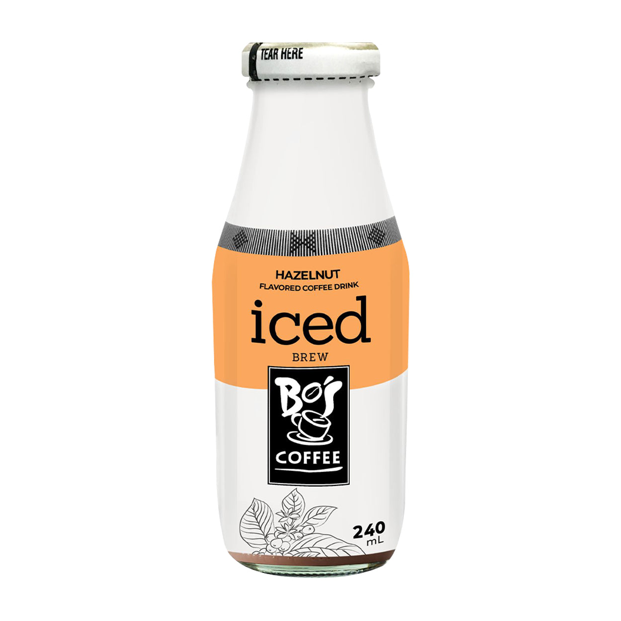Bo's Coffee Ice Brew Hazelnut Drink 240ml