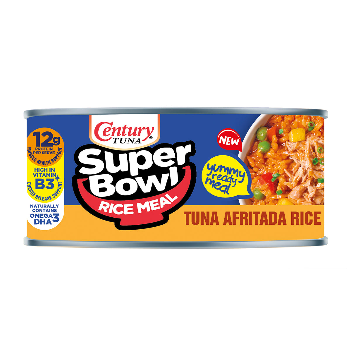 Century Tuna SuperBowl Rice Meal Tuna Afritada 180g