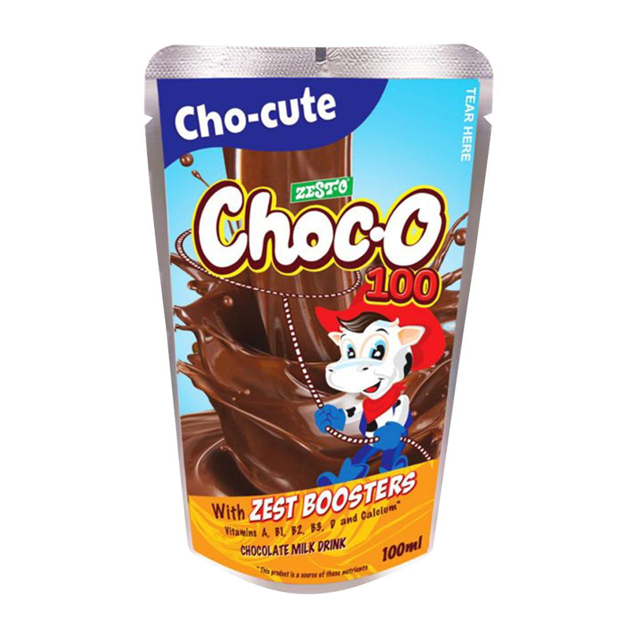 Zest-O Choc-O Cho-Cute Chocolate Milk Drink 100ml