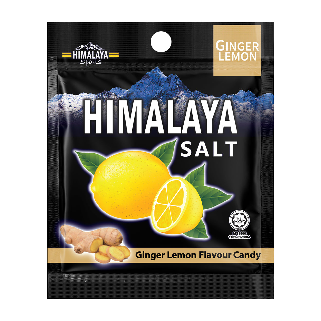 Himalaya Salt Ginger Lemon Flavour Candy 15g