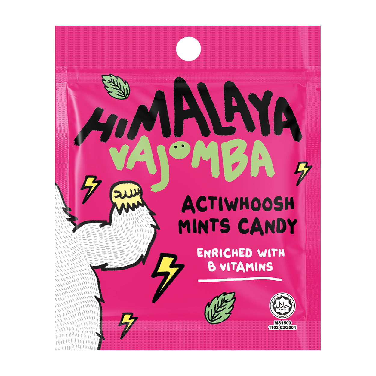 Himalaya Vajomba Actiwhoosh Mints Candy 15g