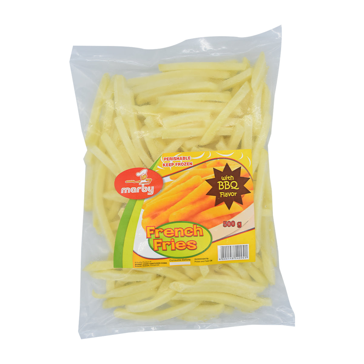 Marby French Fries with BBQ Flavor 500g