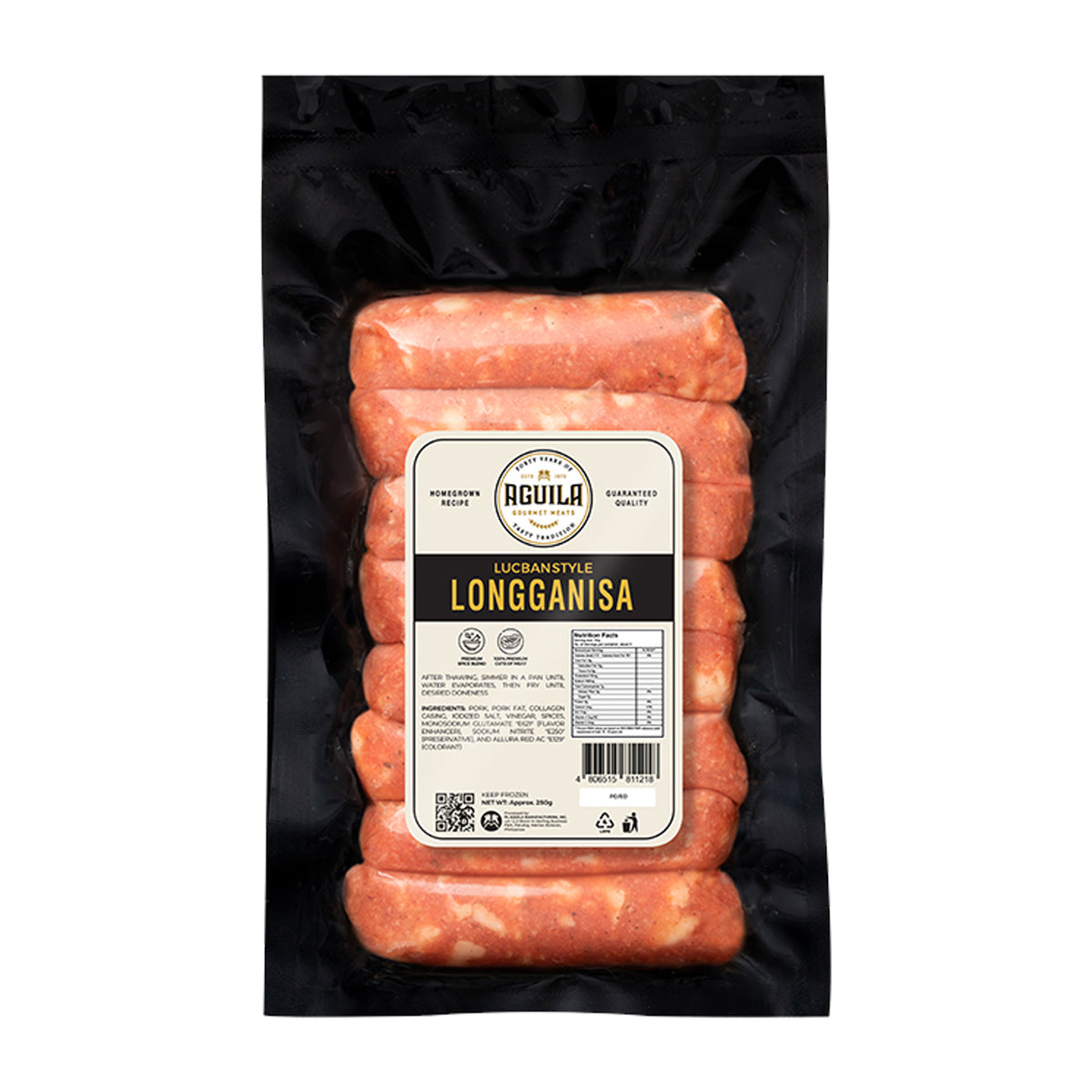 Aguila Lucban Style Longganisa 250g